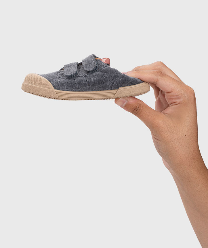Igor - Tenis Suede Cinza Azul