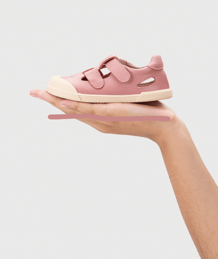 Igor - Sandália Pele Rosa