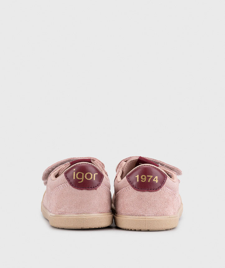 Igor - Tenis Suede Rosa