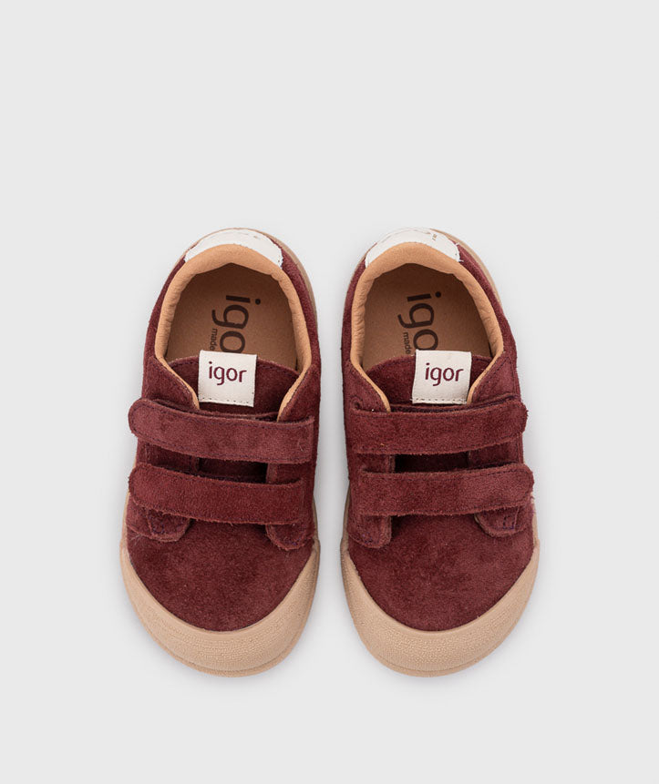 Igor - Tenis Suede Bordeus